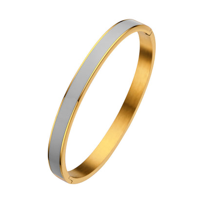 Stainless Steel Color Epoxy Women's Bracelet Gold Buckle 4f7e864f a258 4ebf 92be 288bbfddb552