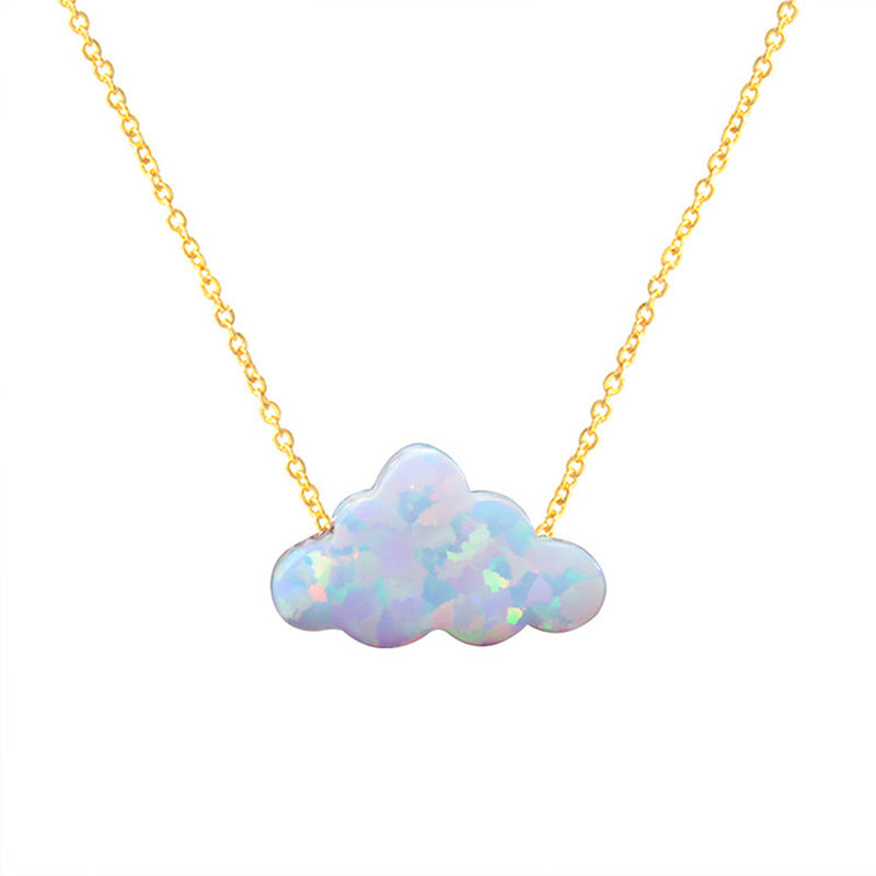 Women's Fashion Colorful Clouds Necklace Pendant 4f870d98 142c 44c0 88b8 919959bc6f5c
