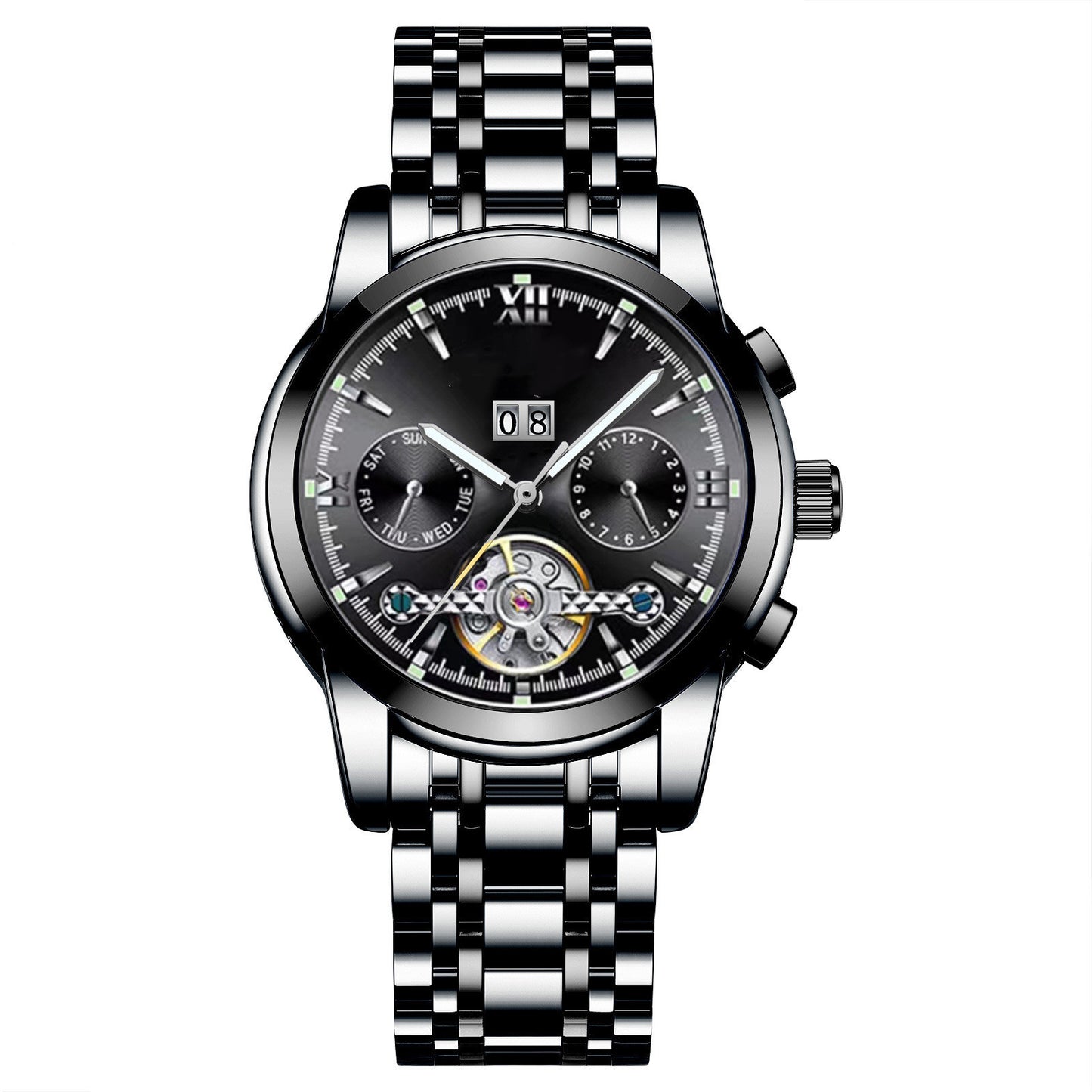 Fully Automatic Multifunctional Mechanical Watch 4f9cd3e7 07fc 441e b706 ba769e0704bf