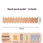 Clothes Hook Wall-mounted Entrance Hallway Hanger Punch-free Solid Wood Creative Keys Clothes 4fac464e 8ee4 4f0b 9473 22f3a9f