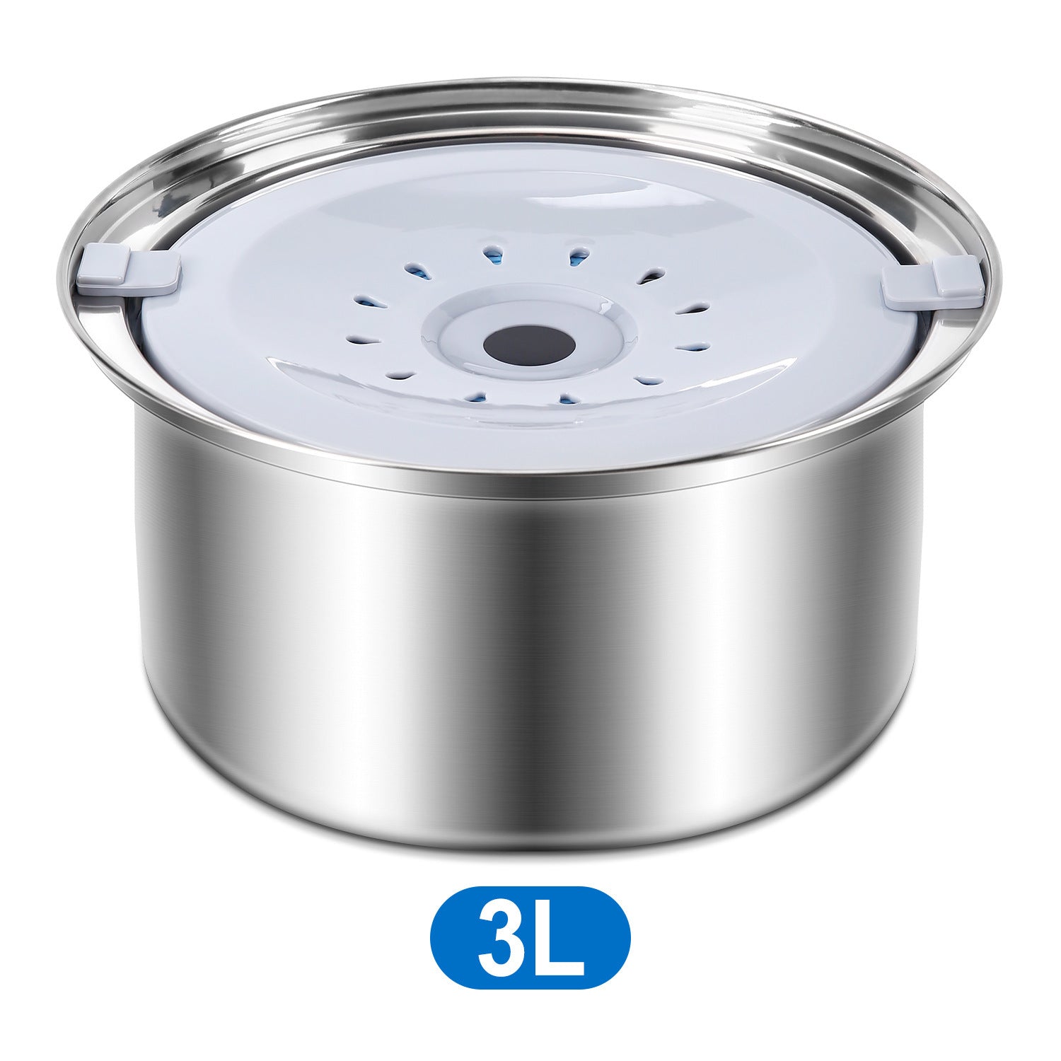 Stainless Steel Large Capacity Floating Pet Bowl 4fc37199 cfcd 4f09 9188 21f0cde08b35
