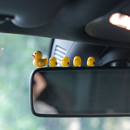 Car Mini Cute Yellow Duck Center Console Ornament 4fe273c9 43a1 46a1 a8ac ee5e83349c0c trans