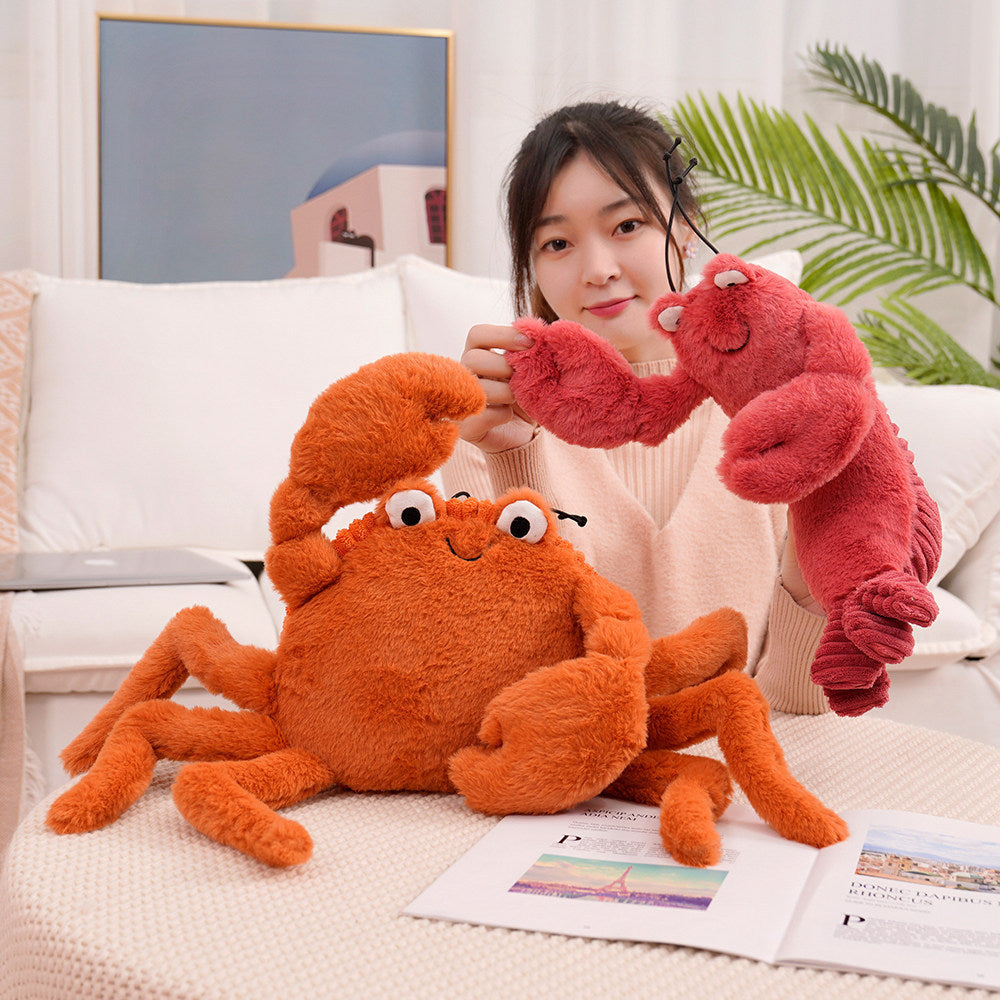 Simulation Crab Lobster Doll Plush Toy 4fef4579 9522 4f85 9654 5e6d14525e75