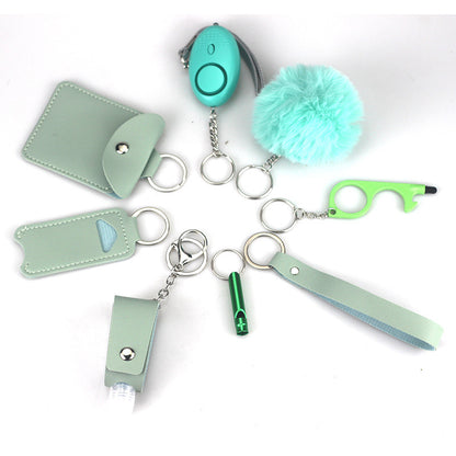 9-piece Keychain Fashion Leather - HD Wireless Product #6