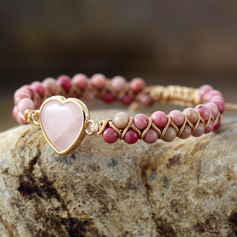 Double Natural Stone Hand-woven Bracelet With Adjustable Strings 4ff5ec65 1b68 40df 8eb8 4d3303f9d1fc
