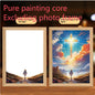 Jesus LED Light Painting Home Decoration Light Painting Photo Frame Led Night Light Room Decor Christmas Gifts Moon Lamp 4ffd
