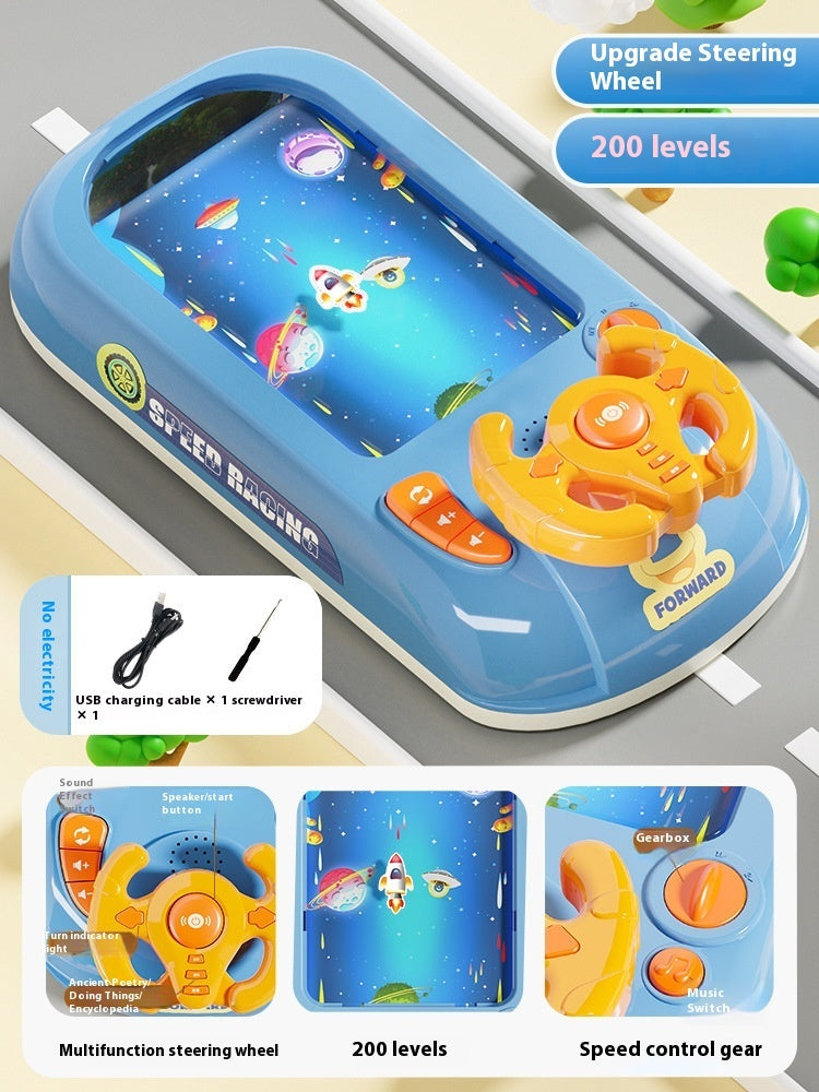 Children's Driving Simulation Toys Puzzle Electric Desktop Game Console 50066ee0 98ce 4df2 8611 f7d267724a08 trans