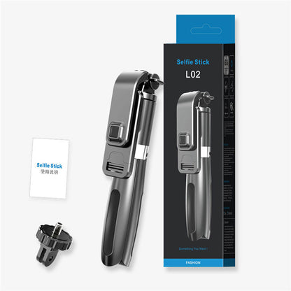 Compatible with Apple, Bluetooth selfie stick mini remote control high-end tripod - 图片 4