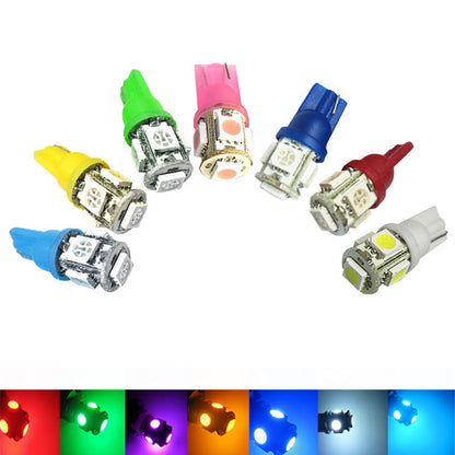 Automobile LED Lamp T10 5050 5SMD Car Wide Light 5050 Chip Car Lamp Instrument Lamp 7 Color 5027538208 1405668706 d0463a40 33
