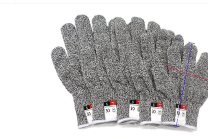 Rubber - dipped gloves against stabbing and cutting 5034190114819