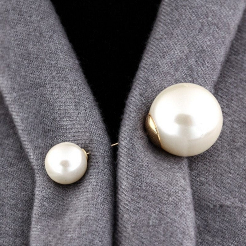 All-match free sewing pearl brooch 5035853859516