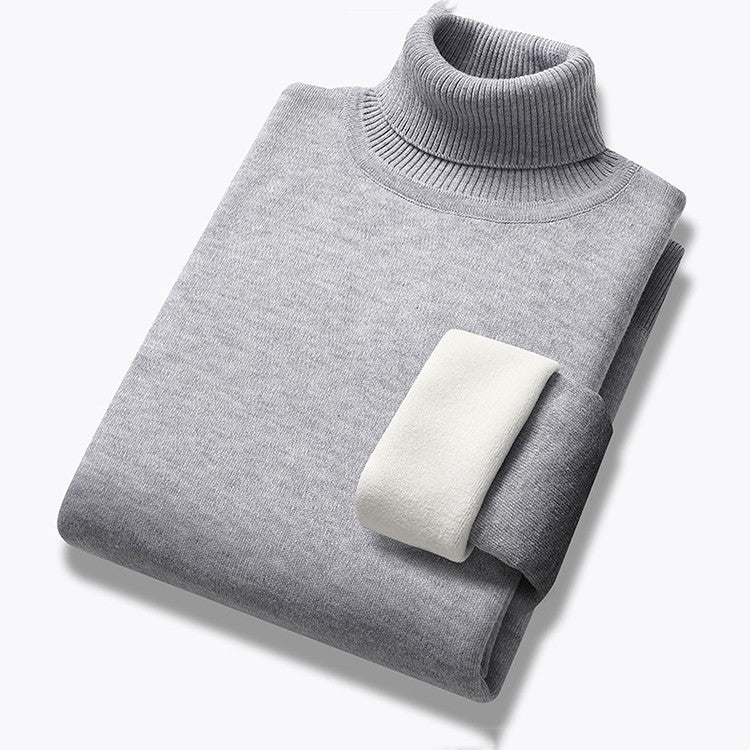 Turtleneck Sweater Men's Loose Velvet Thickened Sweater 5036c6ff a7c5 4882 b7d4 6d46b297286e