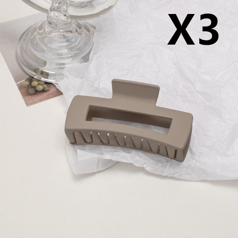 Simple Ins Frosted Cream Plate Hair Clip 5037af8f f334 423b a6c6 46ee50afe1be