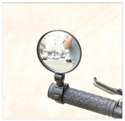 Bicycle Rearview Mirror Wide-angle Convex Mirror Rearview Mirror With Silicone Handle 50423d8c 6352 40dd 9699 8e23c85d8238