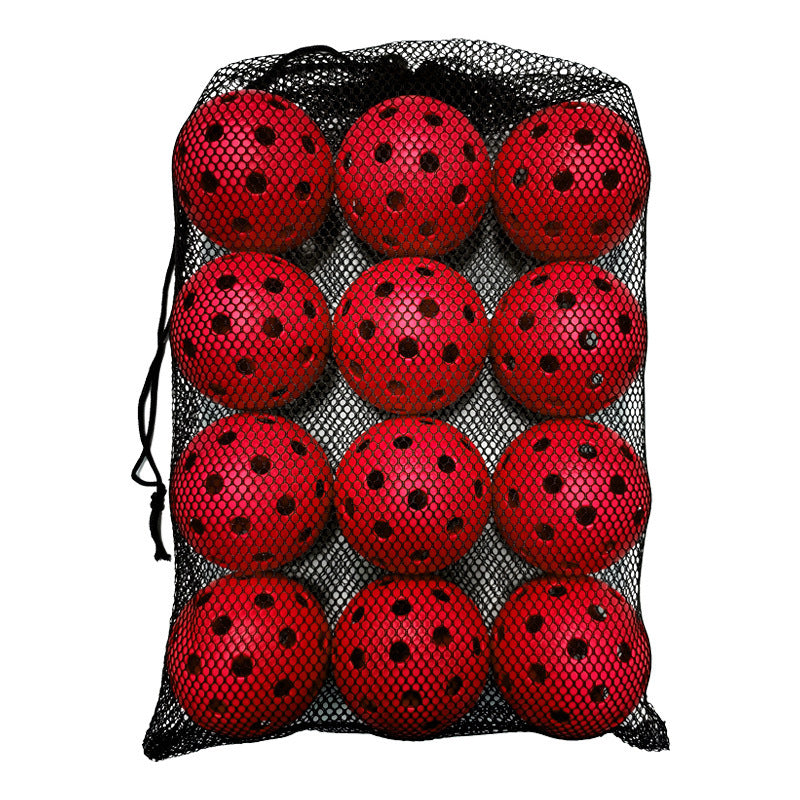 74mm40 Hole 26g Plastic Pickleball Weifu Holed Balls Pickleball Black Net Pocket Suit 12 PCs - HD Wireless Product #8