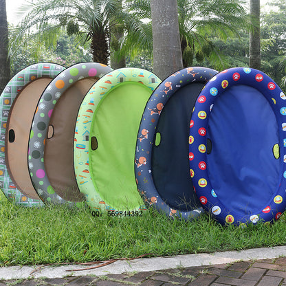 Dog Swimming Pool Inflatable Hammock Pets Pool Floating Bed Spring Summer Swimming Ring 5064037743791