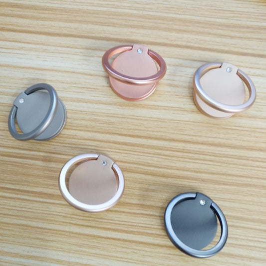 Foreign trade all metal round mobile phone ring bracket export quality support customized  manufacturers - 图片 1