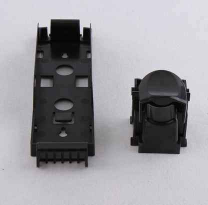 Plastic Wall Mount Soap Dispenser  Black Bathroom Shower Shampoo Liquid Dispenser Set Hotel Mall Kitchen Soap Bottle 350ml 50