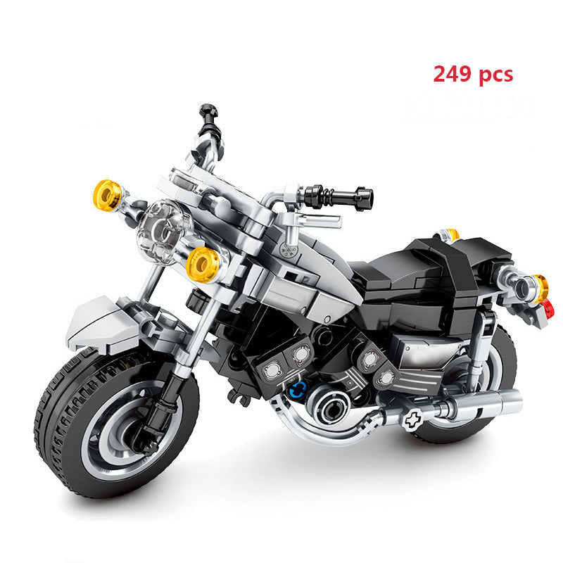 Cross-country Motorcycle Building Block Puzzle Toy 506b3704 e6a7 463e 9c09 06aa16a846a3
