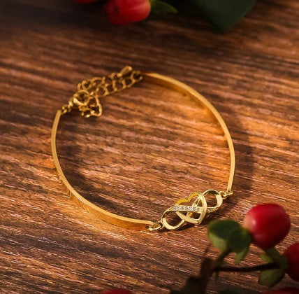 Creative Eternal Fetters Heart To Heart Bracelet 506fa581 f033 4f8c 9cf7 e7372cb13ce6