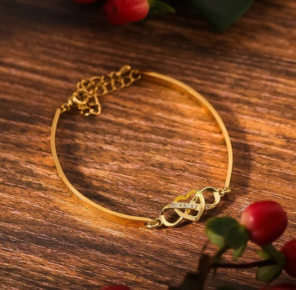 Creative Eternal Fetters Heart To Heart Bracelet 506fa581 f033 4f8c 9cf7 e7372cb13ce6