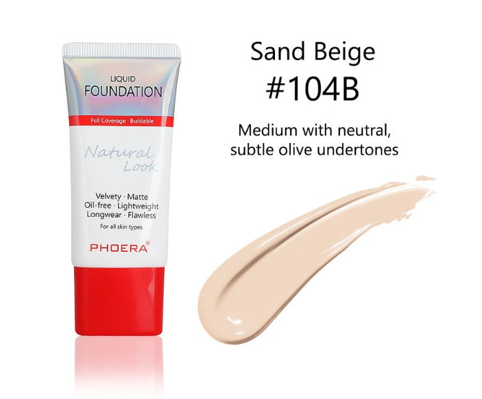 Matte, Silky, Tube Liquid Foundation, Ladies Products 508855856485
