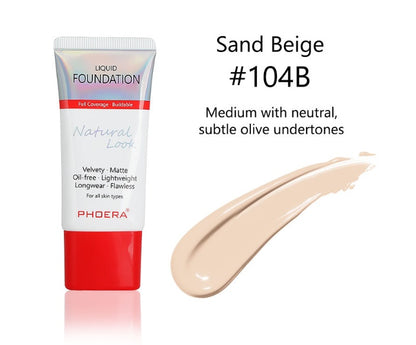Matte, Silky, Tube Liquid Foundation, Ladies Products 508855856485