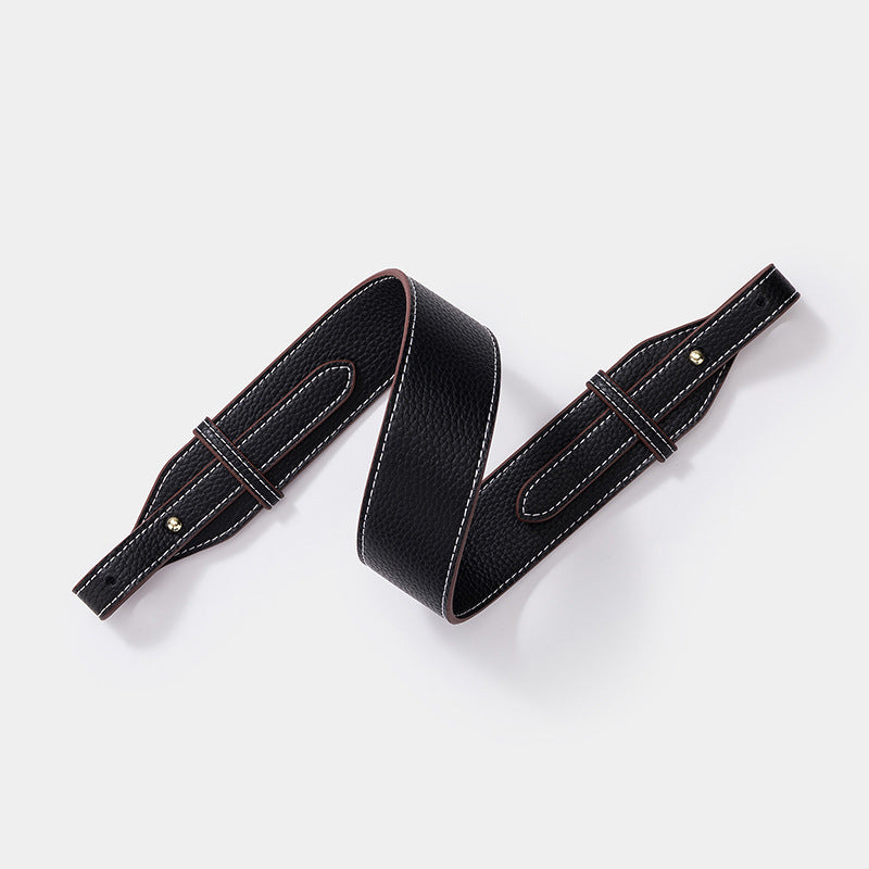 Lychee Pattern Wide Shoulder Strap Short Shoulder Underarm Bag Strap 5090451b 7844 4da1 b223 023be72b621e