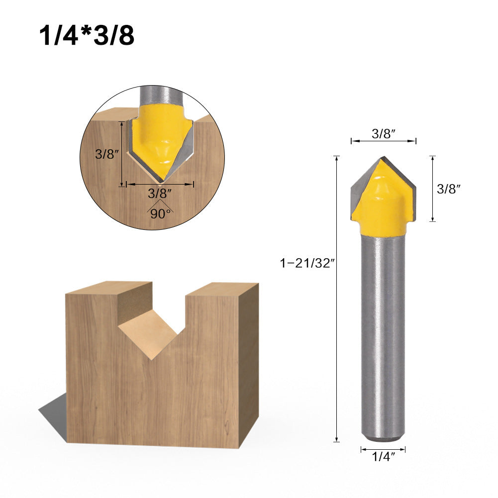Angle cutter woodworking milling cutter 5091560542581