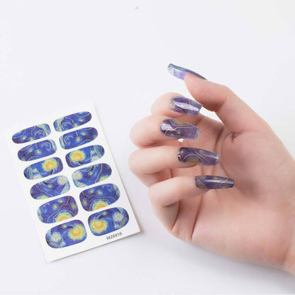 Nail Sticker European And American Oil Painting Art 50a4ce9e 59e9 426f a802 91cd0b86b20a