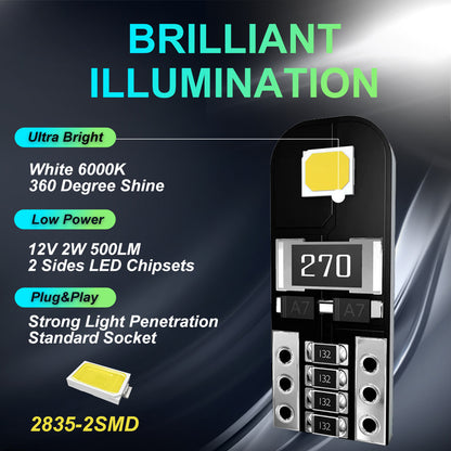 LED Car Light T10 W5W Width Lamp 50a51261 de2b 407c a8d7 d3314144ac75