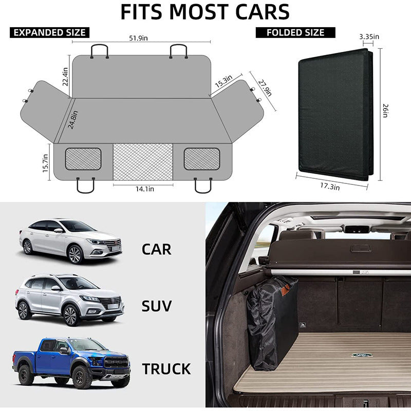 Car Dog Bed Waterproof And Hard-wearing Car Cushions For Pets 50b0fbc3 0d06 4a1a 80b1 5eb2d855100d