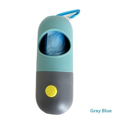 Led Light Pet Waste Bag Dispenser For Dogs Cats Dog Poop Scooper Bags Waste Bags Holder Dispensers Pet Clean Accessories 50da