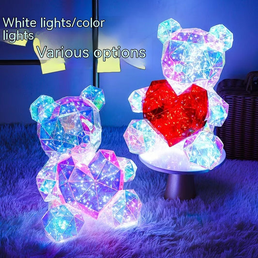Colorful Luminous Bear Gift Birthday Gift Decoration 50e0e5bd 79cd 4c3a a50e b9cbaa7b6b81 trans