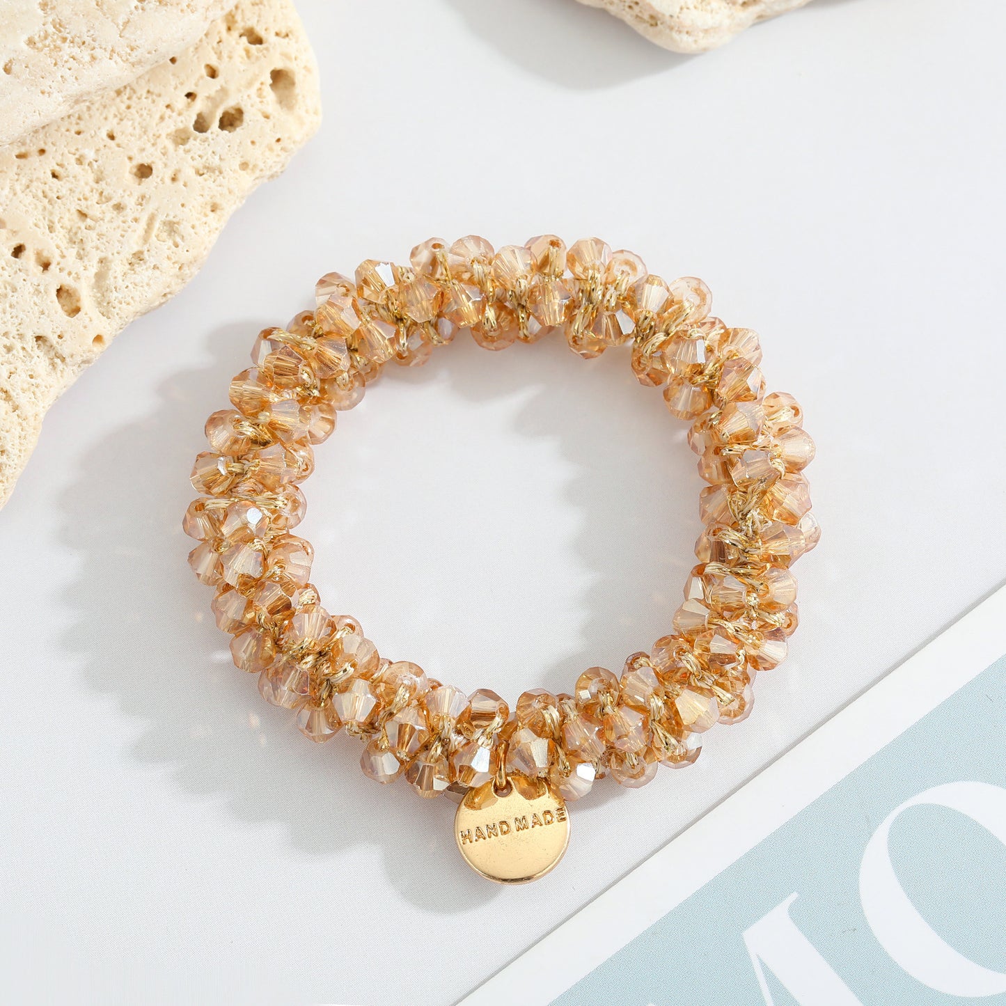 Multicolor Crystal Pearl Hair Ring Simple Girl Tieshair Bands Ins 50ea735c 3436 45fa 8376 4f3470696c9d