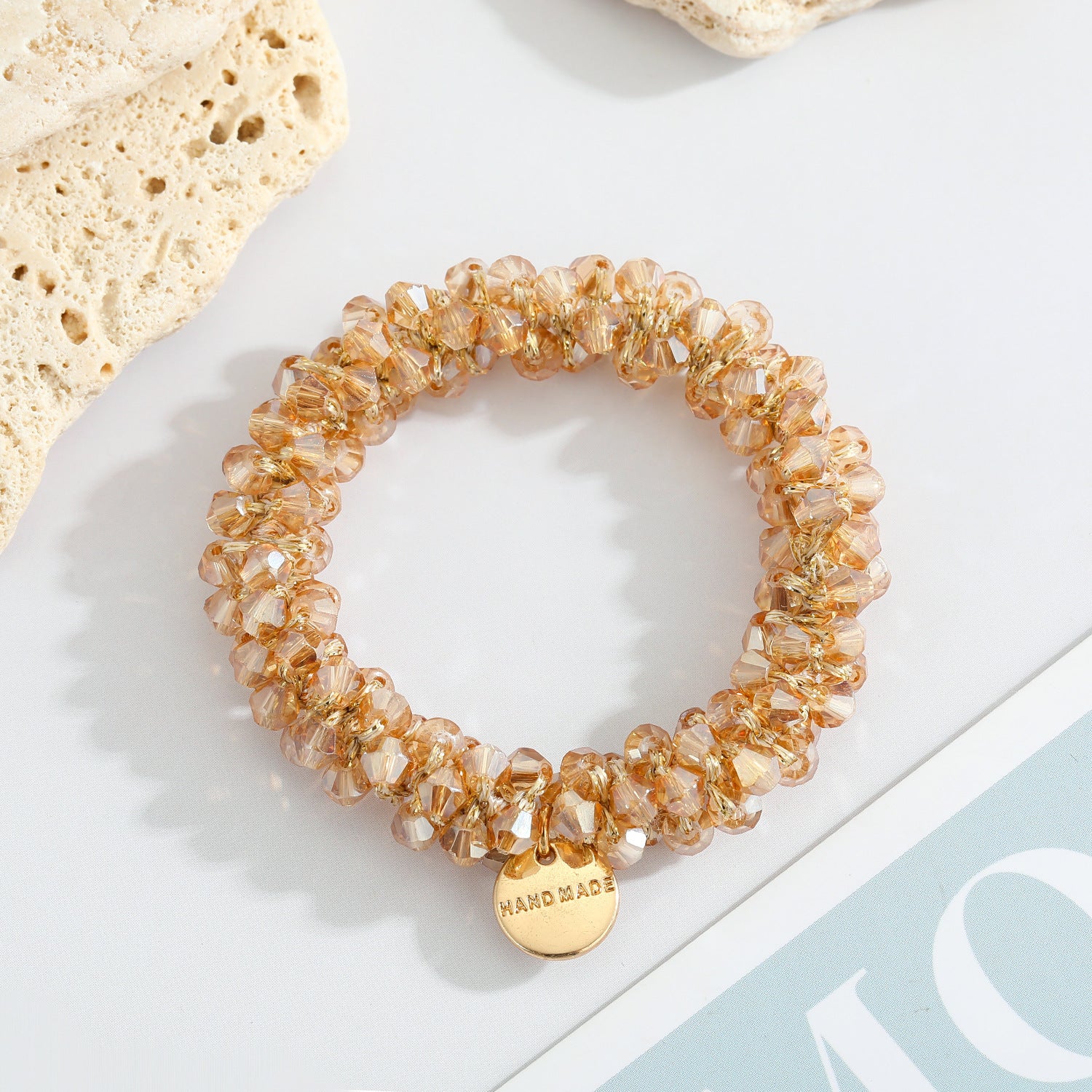 Multicolor Crystal Pearl Hair Ring Simple Girl Tieshair Bands Ins 50ea735c 3436 45fa 8376 4f3470696c9d