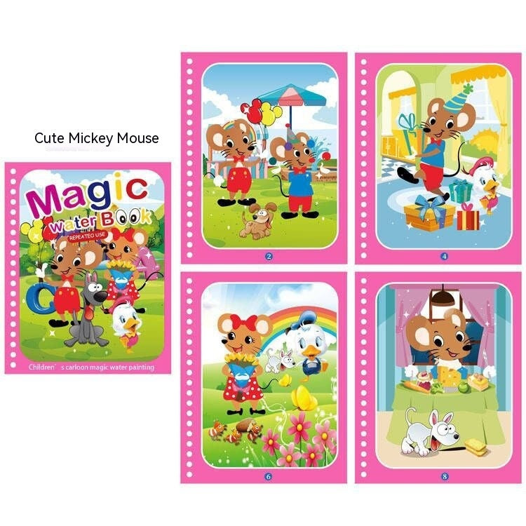 Children's Diy Magic Water Picture Book 50ff0b6f c53e 414f 80d4 8d6d4b401964 trans