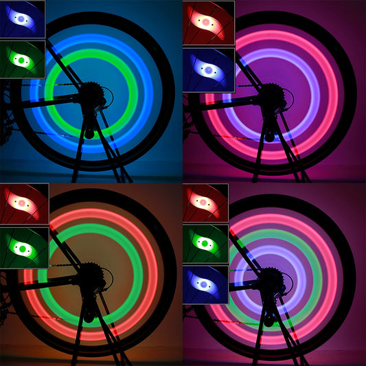 Bicycle Wire Lamp Willow Leaf Spoke Lamp 510448538718