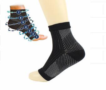 Yoga Ankle Support Sports Socks Fitness Sprain Protection Pressure Elastic Nylon Foot Cover 510935317272