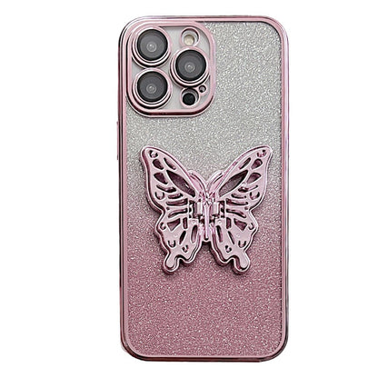 Hollow Butterfly Phone Case Gradient Transparent Plating Protective Cover 510b08cd 386c 4c5d 8fe4 48021ca2eca8