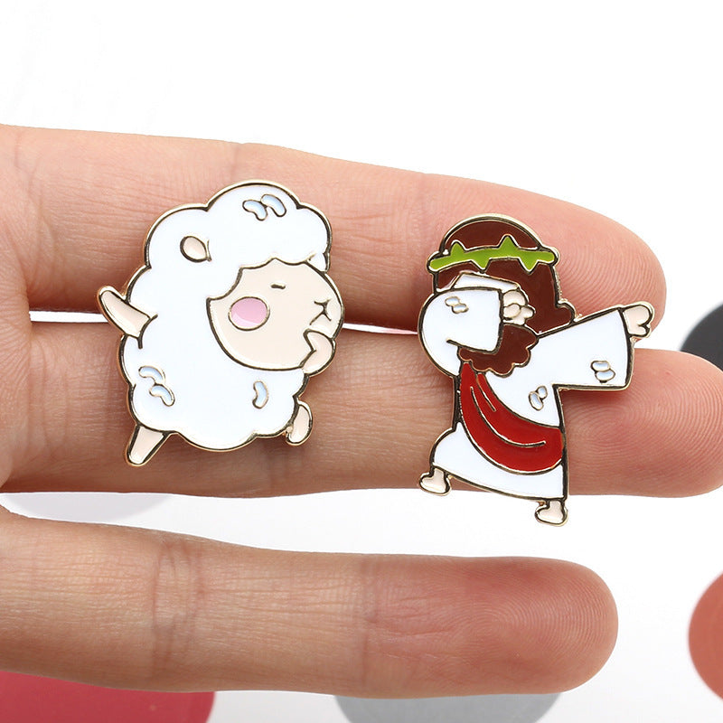 Cute Cartoon Brooch Japanese Badge Couple Backpack Ornaments 5112e0b8 9f8d 42b0 9ee3 26494b5b3c37