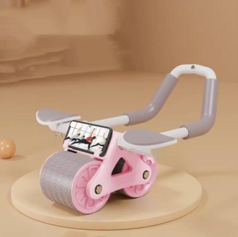 Beginner's Automatic Rebound Belly Wheel Fitness Equipment 5118dcd3 94f5 40fd 96f1 68a2f4fd2520