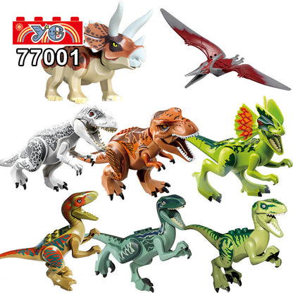Children's Electric Assembled Track Racing Simulation Animal Tyrannosaurus Dinosaur Toy Puzzle Boy Gift 5124ab0f 6b49 4f65 82