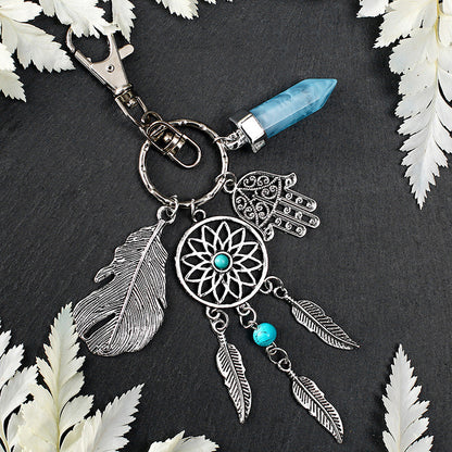 Dreamcatcher keychain pendant 5129230778740