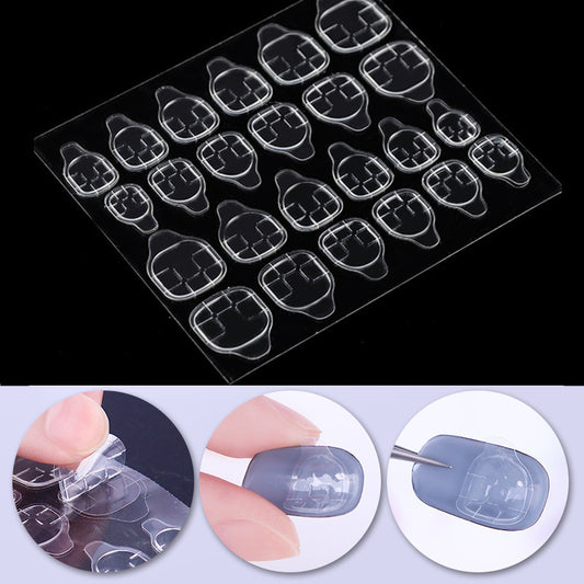Transparent invisible nail sticker 513124369226