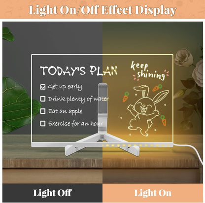Acrylic Creative Desk Lamp Writing Light Board 513bf082 1e9f 4df3 b172 de8b6820ec6d