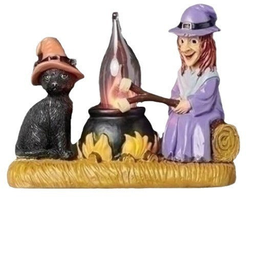 Halloween Cat And Witch Bonfire Night Light 513fc4c7 8253 4f24 9a65 1a69d647dab6