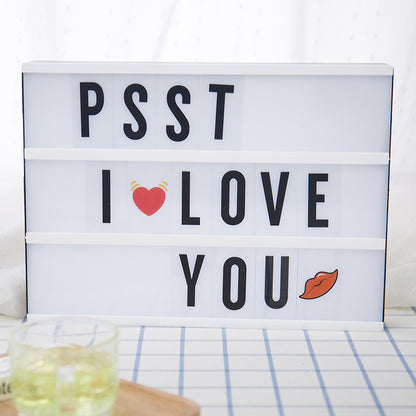 LED Letter Light Box Decoration Light 514121b4 fcea 496a aa34 f70287d45b67