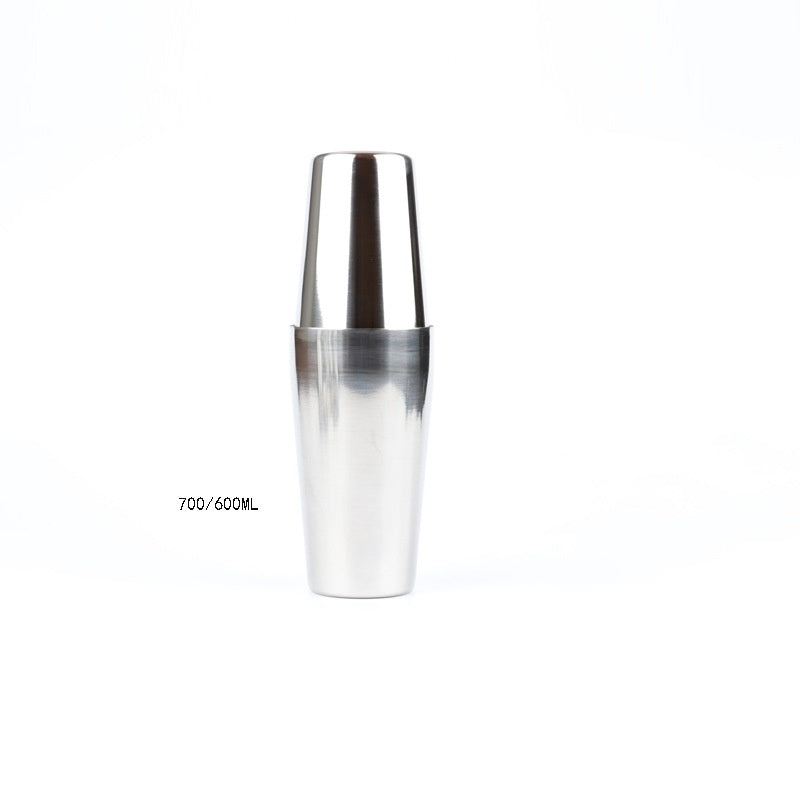 Stainless Steel Cocktail Shaker  with Wooden Stand for Home Bar Party 516314103114