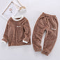 Children's Suits Autumn And Winter Velvet Men And Women 5178d7c7 1e3f 41f5 8265 e2850a703886
